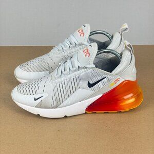 Nike Air Max 270 Athletic Shoes 5Y Pure Platinum Black Lightning Cosmic Clay